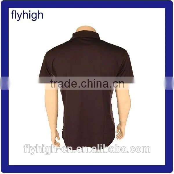 100% Polyester Mens POLO Shirt , High Quality t Shirt Customized, Design Your Own Logo on the Shirt photo-2