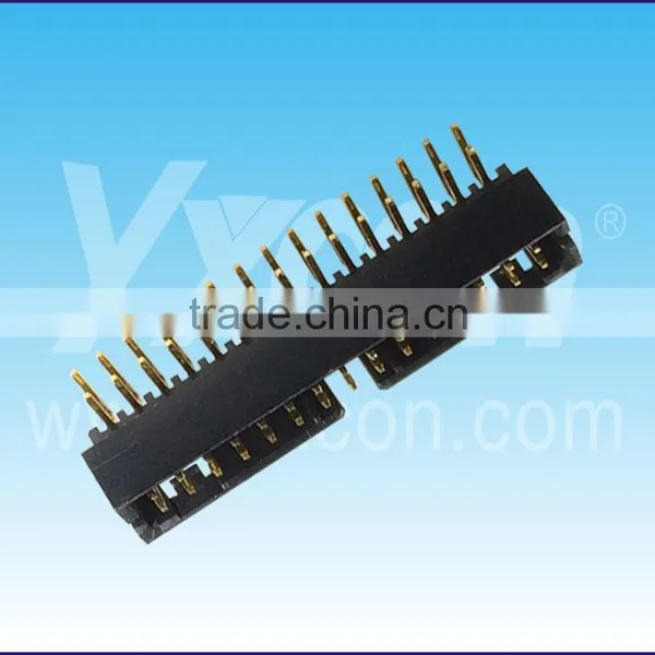 China Factory Price 2.0mm Pitch Molex Dual Row Excellent Quality Right Angle Box Header photo-3