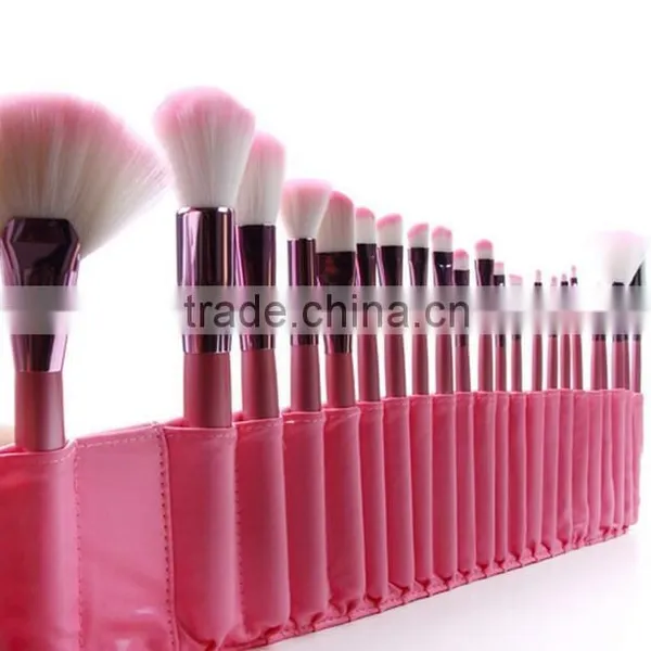Hot Sale 22pcs Superior Professional Soft Cosmetic Makeup Brush Set + Pouch Bag Case Makeup Kit photo-4