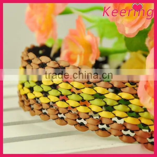 Fashionable Handmade Trimming Polyester Braided Rope WBP-008 photo-4