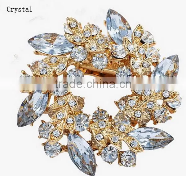 2015 Fashion High Quanlity Crystal Chinese Redbud Flower for Elegant Lady Brooch photo-6