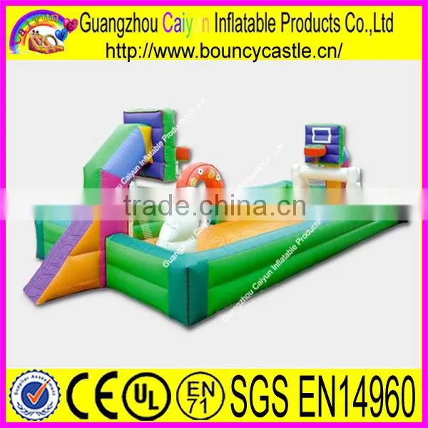 Kids Inflatable Playground Inflatable Football Soccer Field Inflatable Basketball Court photo-2