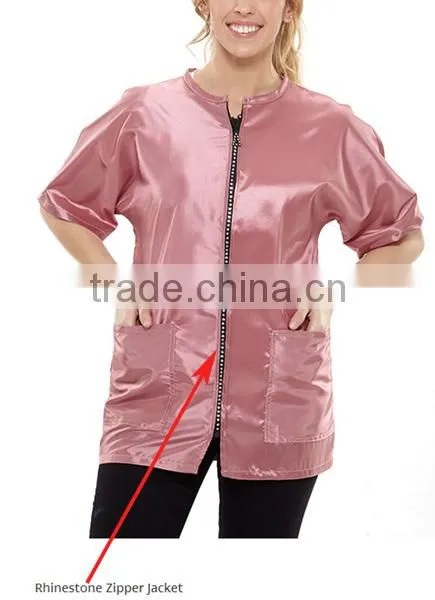 Zipper Factory Shiny Rhinestone Teeth Zipper for Jacket photo-6