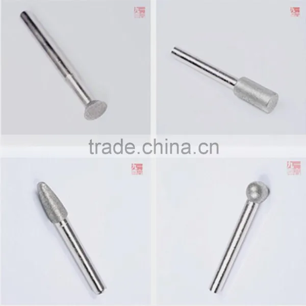 Wholesale Diamond Grinding Needle Diamond Drill Bit Sharpener Burr Set For Rotary Tool photo-2