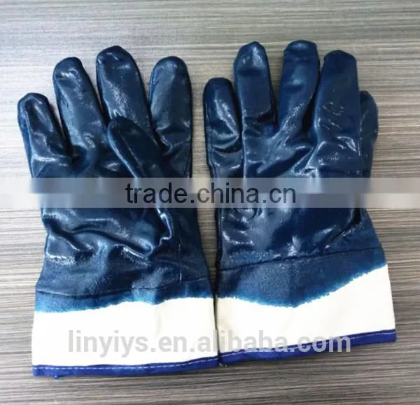 125g 10' Nitrile Coated Work Oil Resistant Safety Gloves