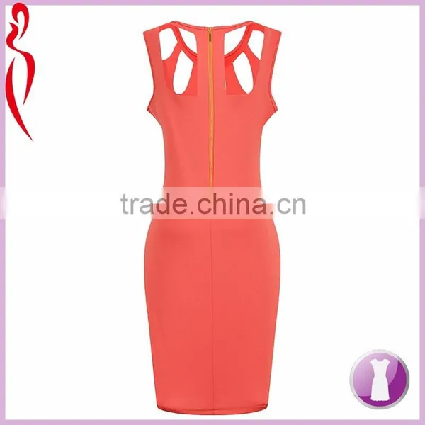 OEM Service Brand Pretty Women Dress Short Sleeve photo-5