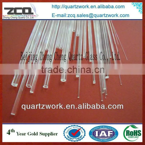Transparent Uvc Quartz Glass Tube,uv Lighting Quartz Tube photo-3