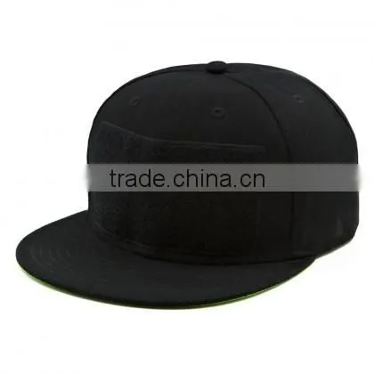 2015 Fashion Style Cotton Baseball Cap Snapback Hat With a Hook and Loop Patch photo-2