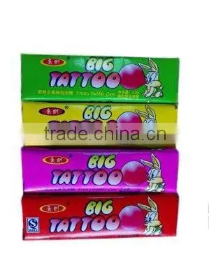 Big Tattoo Bubble Gum