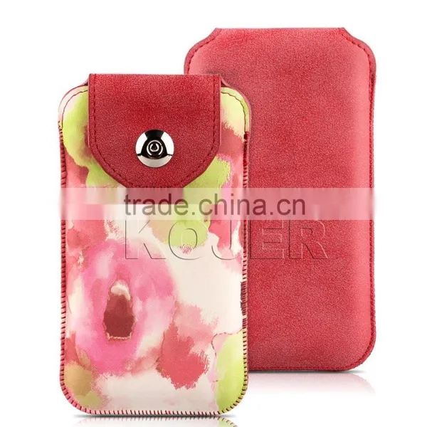 NEW Leather Mobile Phone Case for IPhone 6s/Samsung,PU Pouch photo-3