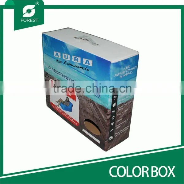 PROMOTIONAL DOUBLE WALL CORRUGATED COLOR BOX FOR FURNITURE photo-4