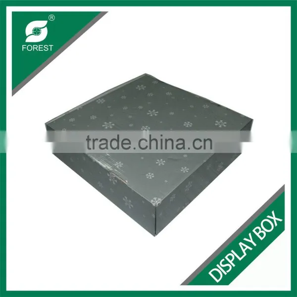 GLOSSY VARNISHED WHITE CORRUGATED DISPLAY CARTONS WITH DIVIDERS INSERTED photo-2