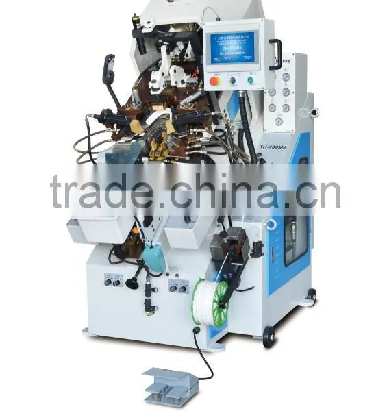 9 Pincers Computer Memory Control Automatic Toe Lasting Machine