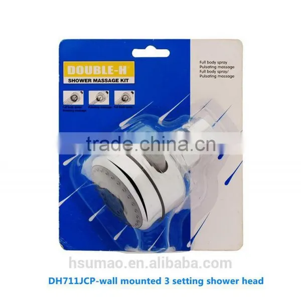 3 Spray Massage High Pressure Shower Head for Steam Shower Cabin photo-2