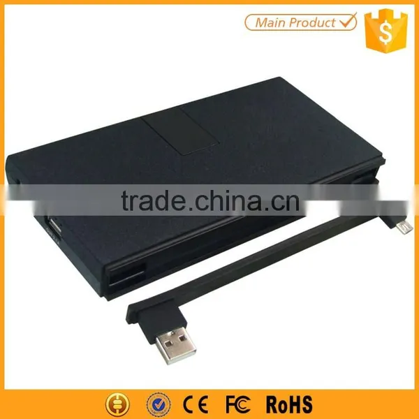 New Arrival Built-in Cable 10000mah High Speed Power Bank photo-3