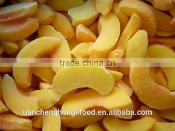 Provide Frozen Yellow Peach Strips