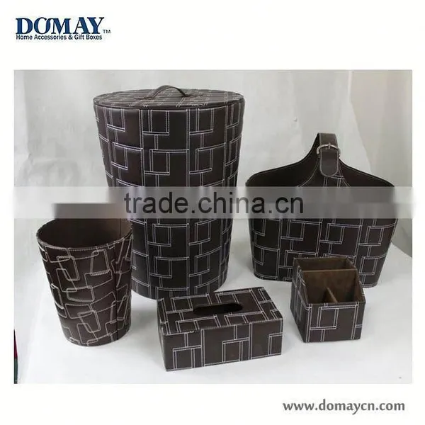 2015 Hot Sale Fashion Leather Hamper Wholesale photo-4