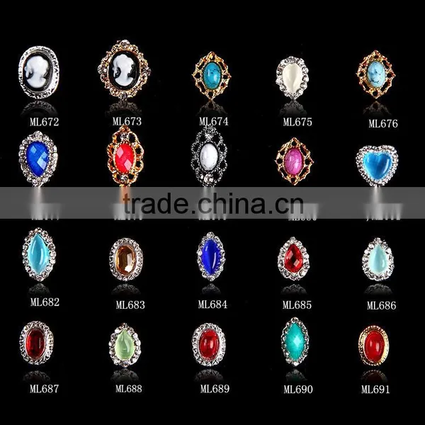 ML 613-ML 754 Nail Decoration Wholesale Nail Alloy Jewelry photo-5