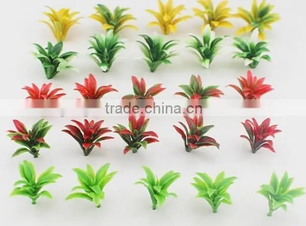 artificial plastic model flower, display model flower, mixed building plastic model flower