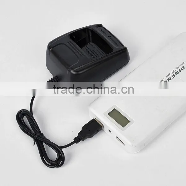 DC5V-500mA Desktop Li-ion USB Battery Charger For BaoFeng BF- 888S Walkie Talkie photo-4