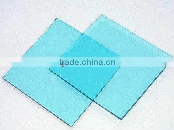 5mm Sea Blue Glass With High Quality