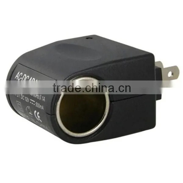12V1000ma Wall Charger Lighter Socket Adapter photo-2