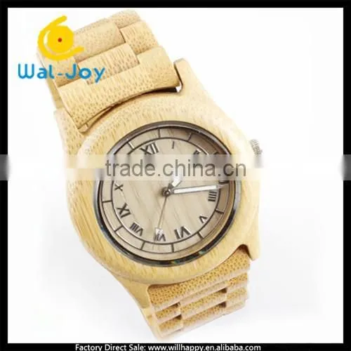 Waterproof Attractive High Quality Fashion Best Selling Wood Feature Wrist Watches(WJ-3905)