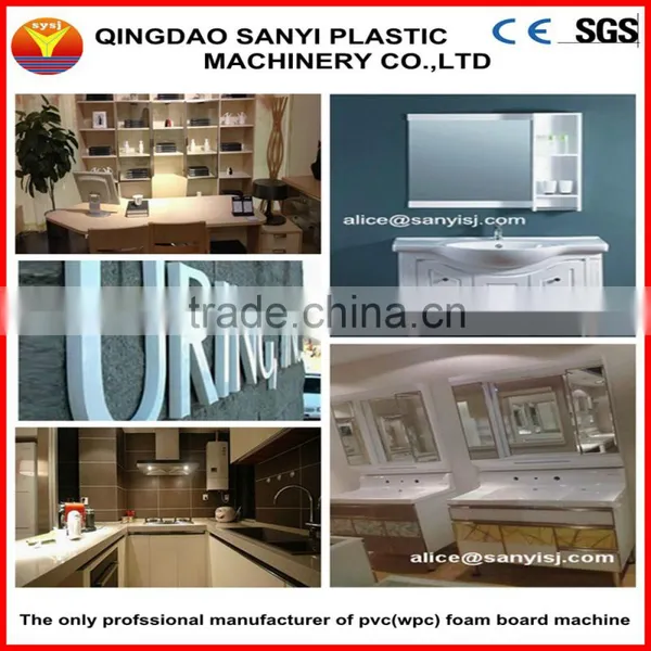 Wood Plastic Composite Machine/pvc Foam Board Extrusion Line photo-3