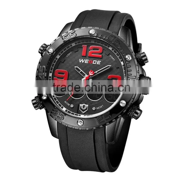 WEIDE .com LCD Quartz Watch Price Men Smart Wrist Watches Straps photo-2