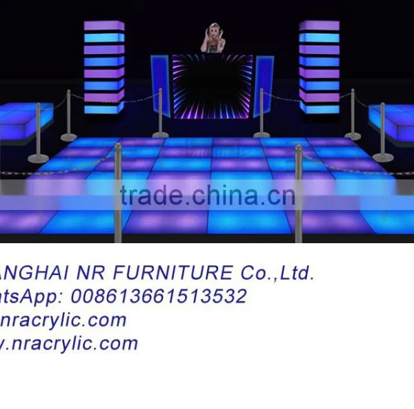 Popular LED Digital Interactive LED Dance Floor for Disco photo-5