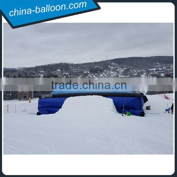 Blue and Black Color Inflatable Air Bag/ Inflatable Stunt Jump Bag With High Quality Supplier's Choice photo-2
