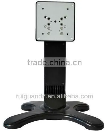 Heavy duty 10-29inch rotate monitor stand for touch screen coffee table