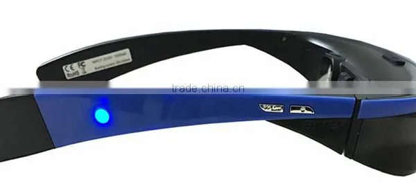 China Factory Latest Bluetooth Android 1080p HD 98inch Eyewear Glasses Video photo-4
