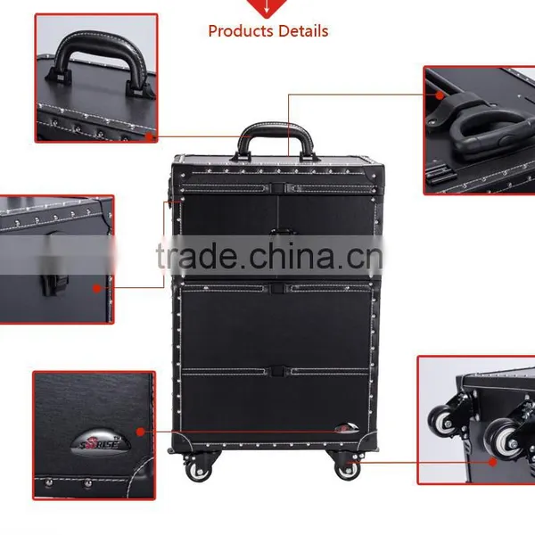 2016 Wholesale New Style Trolley Accient Makeup Case,beauty Case,makeup Case photo-5