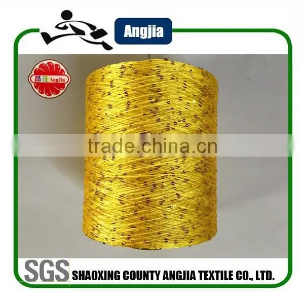 China Wool Factory Wholesale 3mm 4mm Spangle Sequin Yarn photo-5