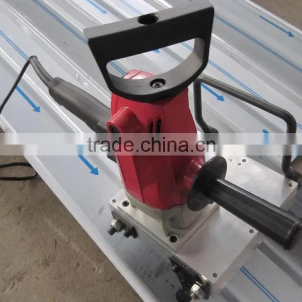 Joint-Hidden Galvanized Automatic Standing Seam Roofing Sheet Roll Forming Machine photo-3