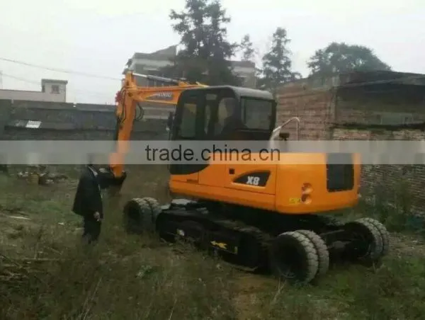 Earthmoving Machinery 8 Ton Excavator Construction Long Reach Excavators photo-3