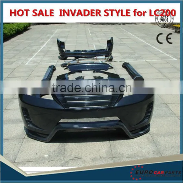 Hot New Arrival!FRP Material INVADER STYLE BODY KIT FOR TOYOTA LAND CRUISER