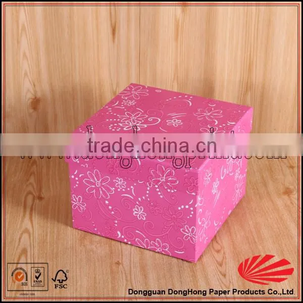 Different Sizes of Red Nested Luxury Jewelry Box photo-2