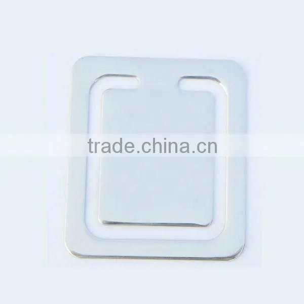 Square Shape Metal Bookmark(BM107)