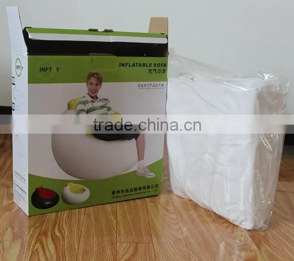 PVC Inflatable Couch Chair Armchair For Inflatable Sofa Furniture photo-2