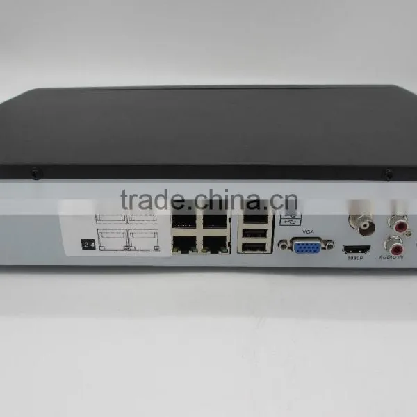720P/960P/1080P Realtime Recording & Playback ONVIF NVR 1080P 4channel 1080p Recording ONVIF POE 1ch 1080P Playback photo-4