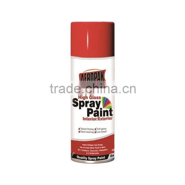 Aeropak Fast Dry Spray Paint Acrylic Aeroso Spray Paint Factory