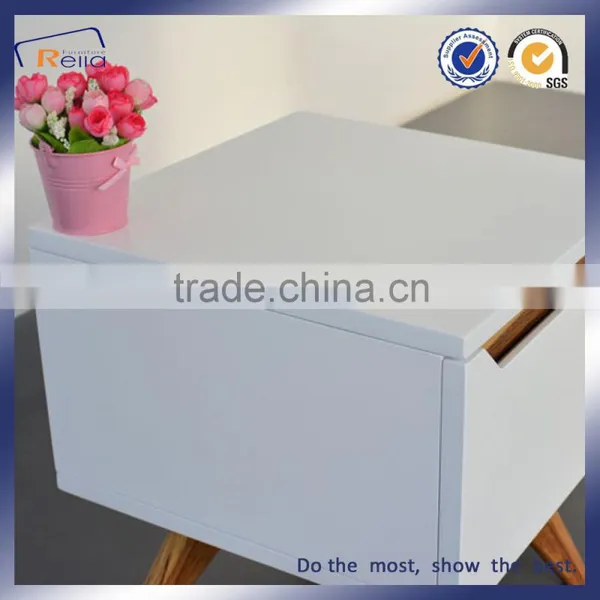 NEW DESIGN WOOD SIDE TABLE BED CABINET WOODEND MODERN MDF COFFEE TABLE photo-3