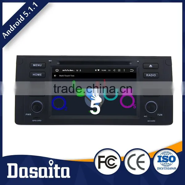 7 Inch 2 Din White Screen CPU DIY 1.6GHZ 16 GB Android Car Gps Stereo Sounds Dvd Player for BMW X5 E53 photo-2