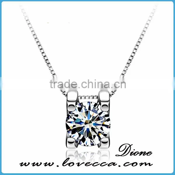 2016 Fashion Heart Shape Silver Pendants Lady Pendant 925 Silver Necklace photo-6