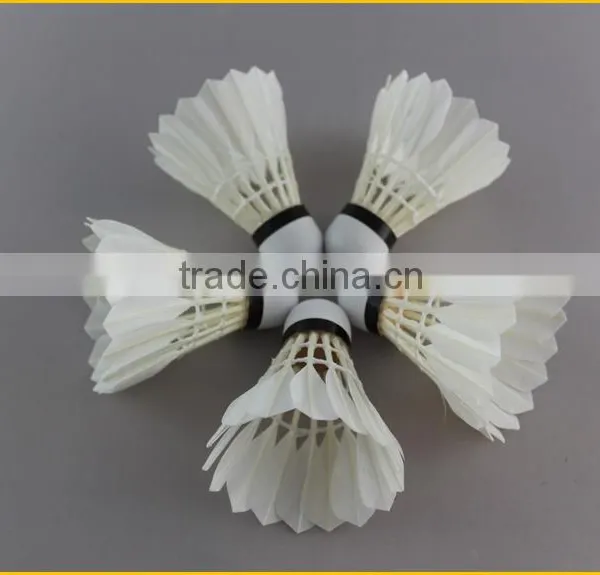 Super High Quality Class A Goose Feather Shuttlecock Badminton for Tournament photo-2