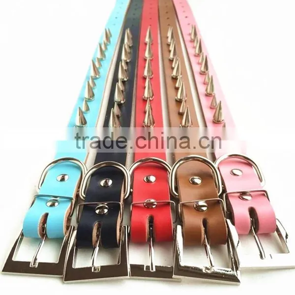 New Fashion Cow Leather Dog Chains Dog Neck Chain photo-3