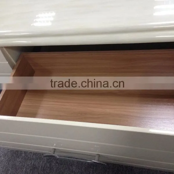 High Gloss TV Stand Living Room Furniture photo-6
