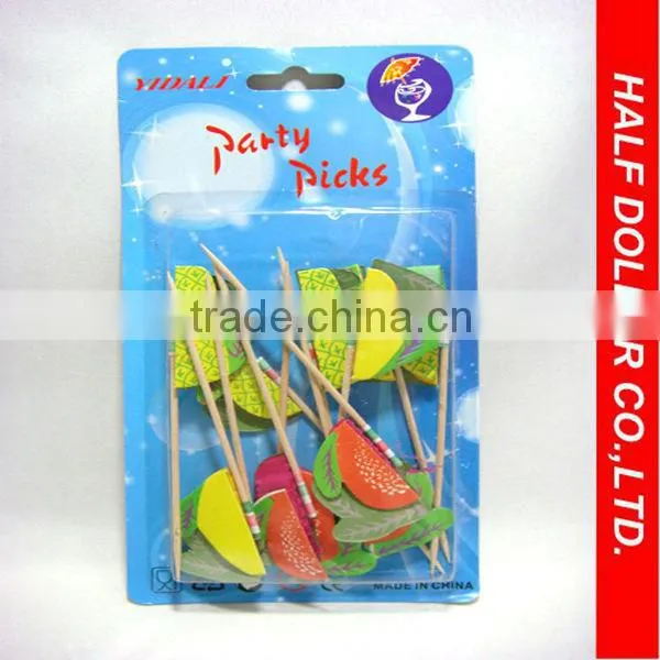 Lovely Bamboo Party Food Picks